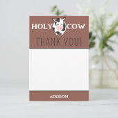 ホーリーカウサンキューファームアニマルパーティー サンキューカード (スタンド正面)