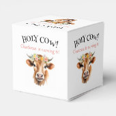 ホーリーカウジャージーカウガールフローラガールズ誕生日 フェイバーボックス (裏面サイド)