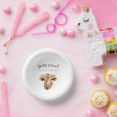 ホーリーカウジャージーカウガールフローラガールズ誕生日 ペーパーボウル (パーティー)