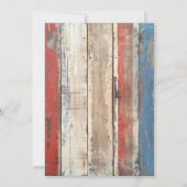 ホーリーカウハイランドふくらはぎ赤ちゃんシャワー 招待状 (裏面)