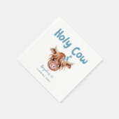 ホーリーカウハイランドカウボーイズ誕生日 スタンダードカクテルナプキン (角)