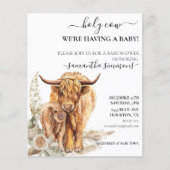 ホーリーカウハイランドカーフベビーシャワーボホバジェット (正面)