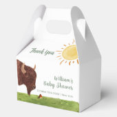 ホーリーカウハイランドファーム動物の赤ちゃんシャワー フェイバーボックス (裏面)