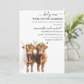 ホーリーカウハイランドブライダル結婚ズ 招待状 (スタンド正面)