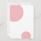 ホーリーカウファースト誕生日招待状 招待状 (裏面)