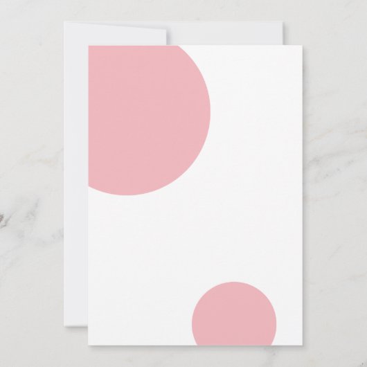 ホーリーカウファースト誕生日招待状 招待状 (裏面)