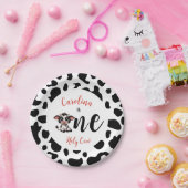 ホーリーカウファースト誕生日 ペーパープレート (パーティー)