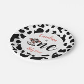 ホーリーカウファースト誕生日 ペーパープレート (アングル)