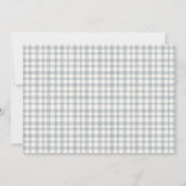 ホーリーカウファームフォトキッズニーエイジ誕生日招待状 サンキューカード (裏面)