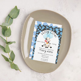 ホーリーカウベビーシャワー招待状 招待状