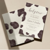 ホーリーカウベビーシャワー招待状 招待状