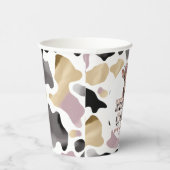 ホーリーカウベビー素朴シャワー紙カップ 紙コップ (右)