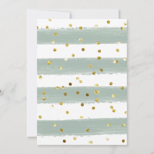 ホーリーカウボーイファームグリーン誕生日招待状 招待状 (裏面)