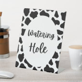 ホーリーカウープリント誕生日潅水ホールサイン 台座サイン (インサイチュ)