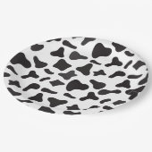 ホーリーカウー誕生日カウープリントファーム紙プレート ペーパープレート (アングル)