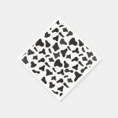 ホーリーカウー誕生日カウープリントファーム スタンダードカクテルナプキン (角)