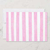 ホーリーカウー誕生日フォト招待状 招待状 (裏面)