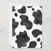 ホーリーカウー誕生日招待状 招待状 (裏面)