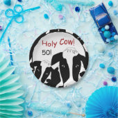 ホーリーカウー誕生日紙プレート ペーパープレート (パーティー)