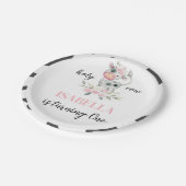 ホーリーカウー誕生日 ペーパープレート (アングル)