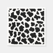 ホーリーカウー誕生日 |牛プリント牛パーティー スタンダードカクテルナプキン (正面)