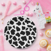 ホーリーカウー誕生日 |牛プリント牛パーティー ペーパープレート (パーティー)