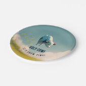 ホーリーカウitsチャウタイムバースデーパーティー紙プレート ペーパープレート (アングル)