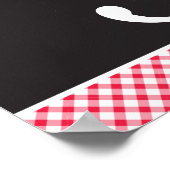 ホーリーカノリパーティーサインイタリアン、テーマ誕生日 ポスター (角)