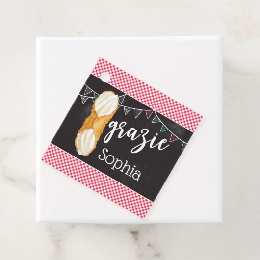 ホーリーカノリ誕生日スクエアメッセージカード フェイバータグ (インサイチュ)