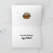 ホーリークラック、ハッピーバースデーチキンパン カード (内部)