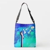 ホーリークロスサファイアブルーNアクア クロスボディバッグ (裏面)