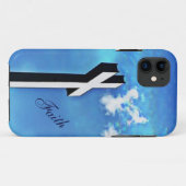 ホーリークロスブルースカイスアイフォン5ケース Case-Mate iPhoneケース (裏面(横))