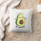 ホーリーグアカモレおもしろいグディアボカドプン クッション (ブランケット)