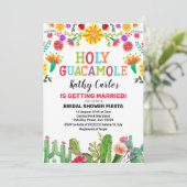ホーリーグアカモレカボスフィエスタブライダルシャワー 招待状 (スタンド正面)