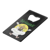 ホーリーグアカモレクレジットカードボトルオープナー クレジットカード栓抜き (裏面アングル)