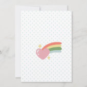 ホーリーグアカモレフィエスタ アボカド 1歳の誕生日パーティー 招待状 (裏面)