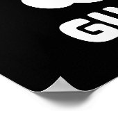 ホーリーグアカモールアボカドビーガンおもしろいジョーク ポスター (角)