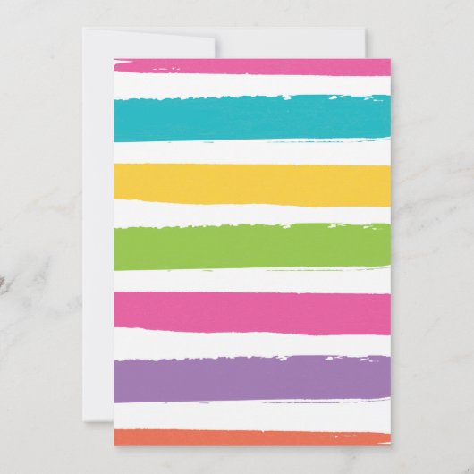 ホーリーグアカモールフィエスタベビーシャワーサボテン 招待状 (裏面)