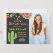 ホーリーグアカモールフィエスタ卒業招待状パーティー 招待状 (正面)