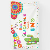 ホーリーグアカモールフィエスタ誕生日バナーサボヌー 横断幕 (縦)