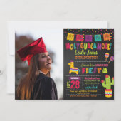 ホーリーグアカモール卒業招待状ピニャタフォト 招待状 (正面)