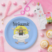 ホーリーグアカモール紙プレート ペーパープレート (パーティー)