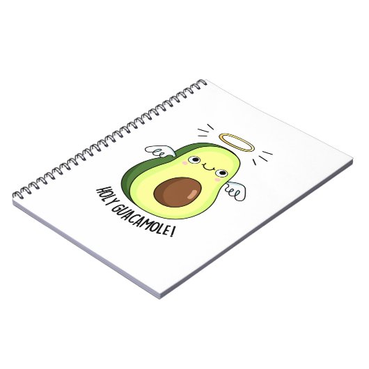 ホーリーグアカモーレ 面白いグッディ アボカド パン ノートブック (左側)