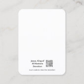 ホーリーコミューニオンノヴェナ祈りの言葉カード 名刺 (裏面)