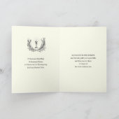 ホーリーコミューニオンヴァージンメアリーフローラ祈りの言葉 シーズンカード (内部)