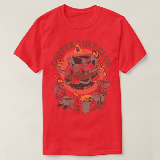 ホーリーコーヒークラブ Tシャツ (デザイン正面)
