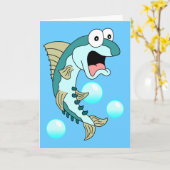 ホーリーサバあなたは80枚!80番目おもしろいの誕生日カード カード (黄色い花)