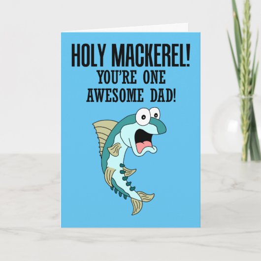 ホーリーサバーワン素晴らしパパ カード (正面)