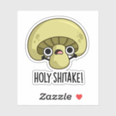 ホーリーシイタケおもしろいマッシュルームパン シール (シート)