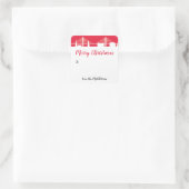 ホーリーシティホリデーレッドチャールストンスカイライン スクエアシール (バッグ)